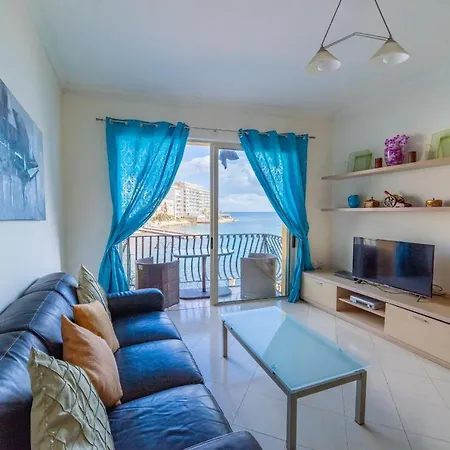Superb Views Of Spinola Bay In Heart Of Stjulians-hosted By Sweetstay
